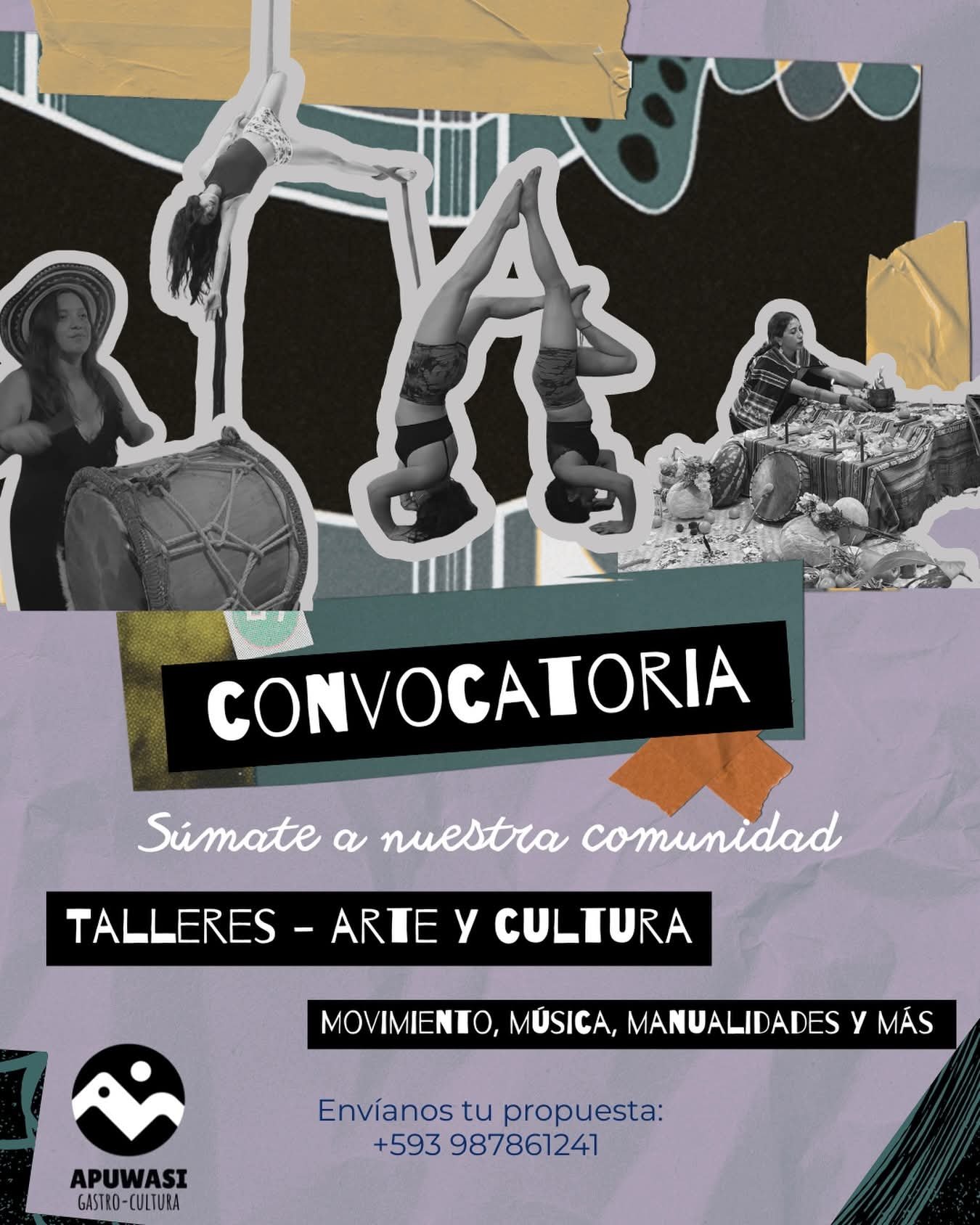 Talleres en Apu Wasi