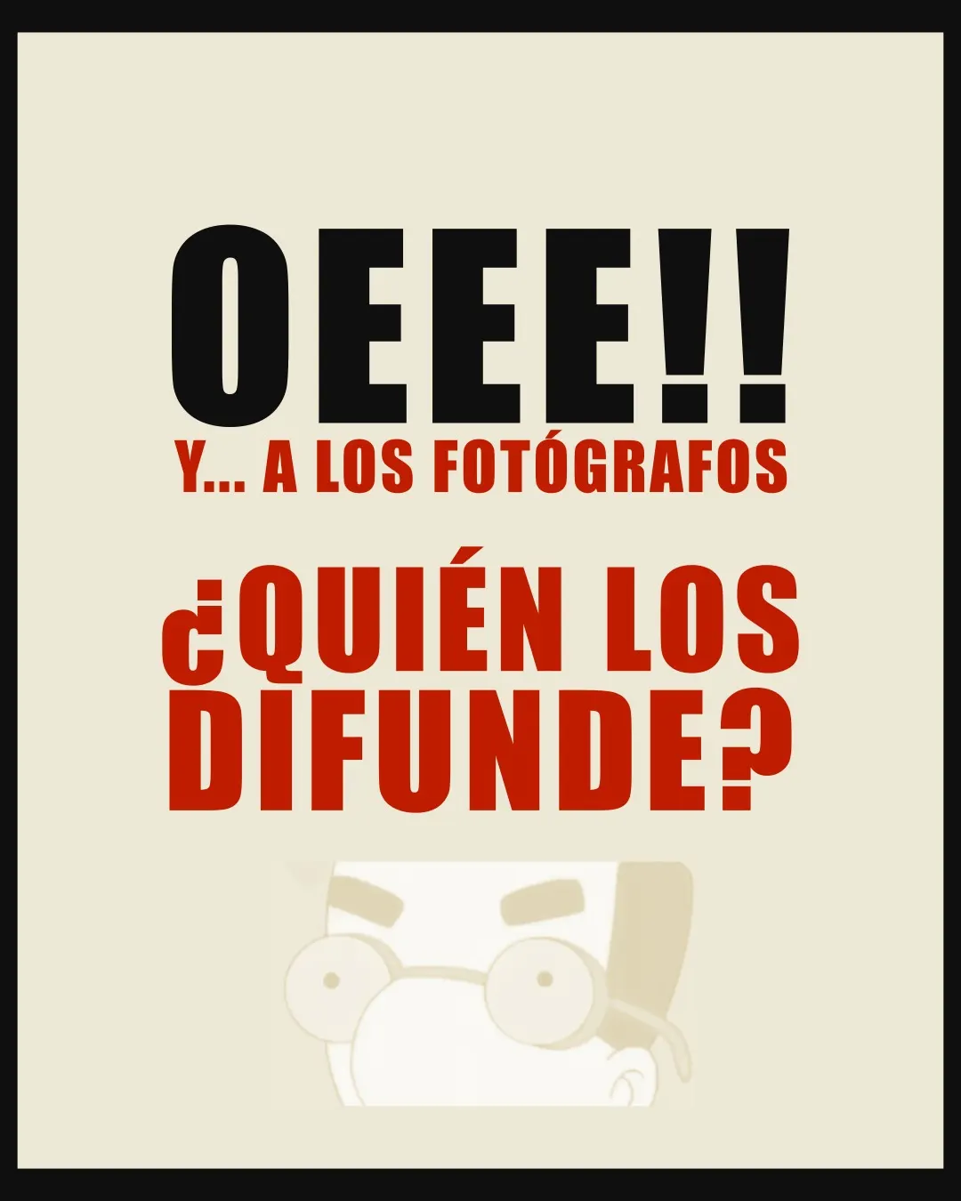 Afiche de Solo para fotógrafos