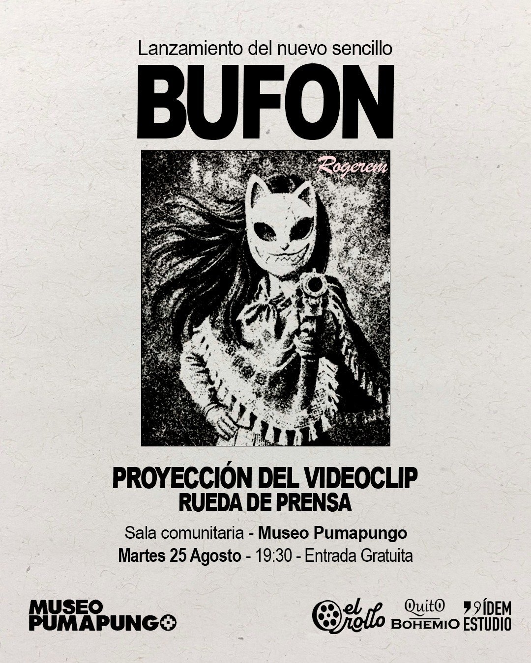 Bufón - Rueda de prensa + Lanzamiento