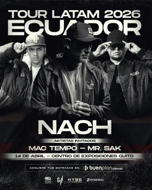 Nach Tour Latam 2026 - Ecuador