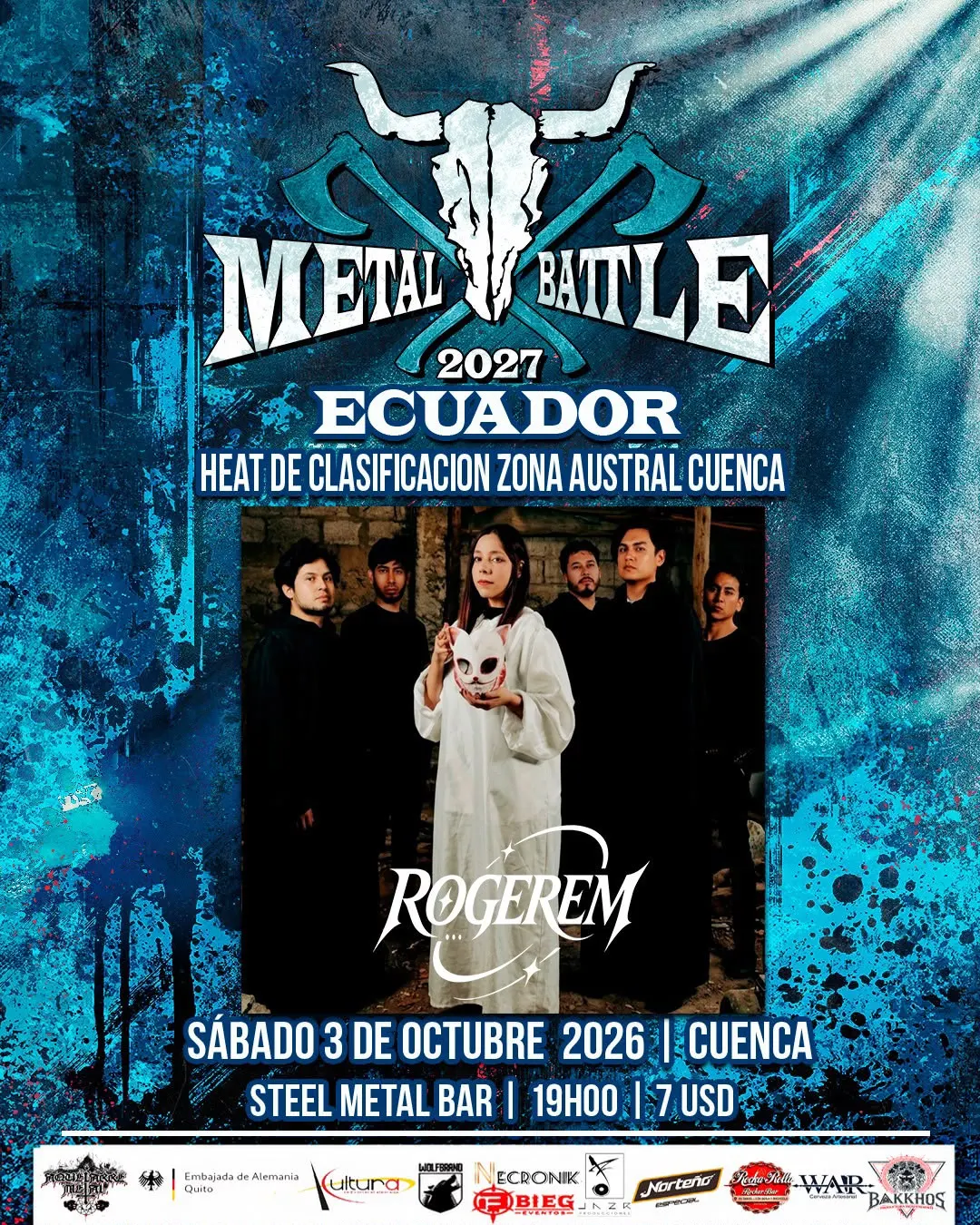 Flyer de Metal Battle 2027