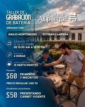 Taller de Grabación de Batería