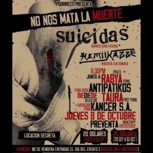 Suicidas en Ecuador 2026