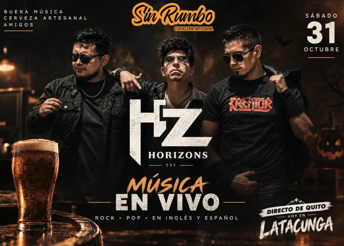Flyer de Horizons593 en Latacunga