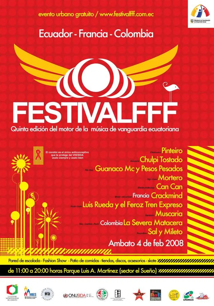 Flyer de FestivalFFF - Quinta edición
