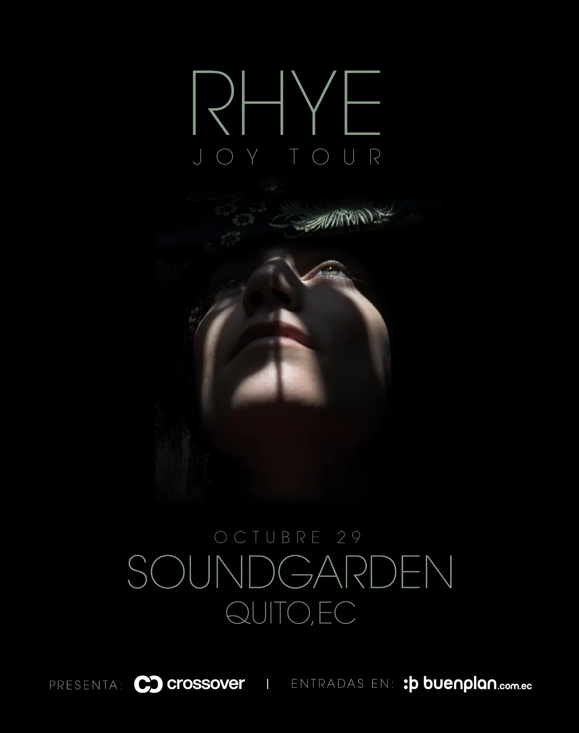 Flyer de RHYE - Joy Tour (Acoustic)- Quito 2026