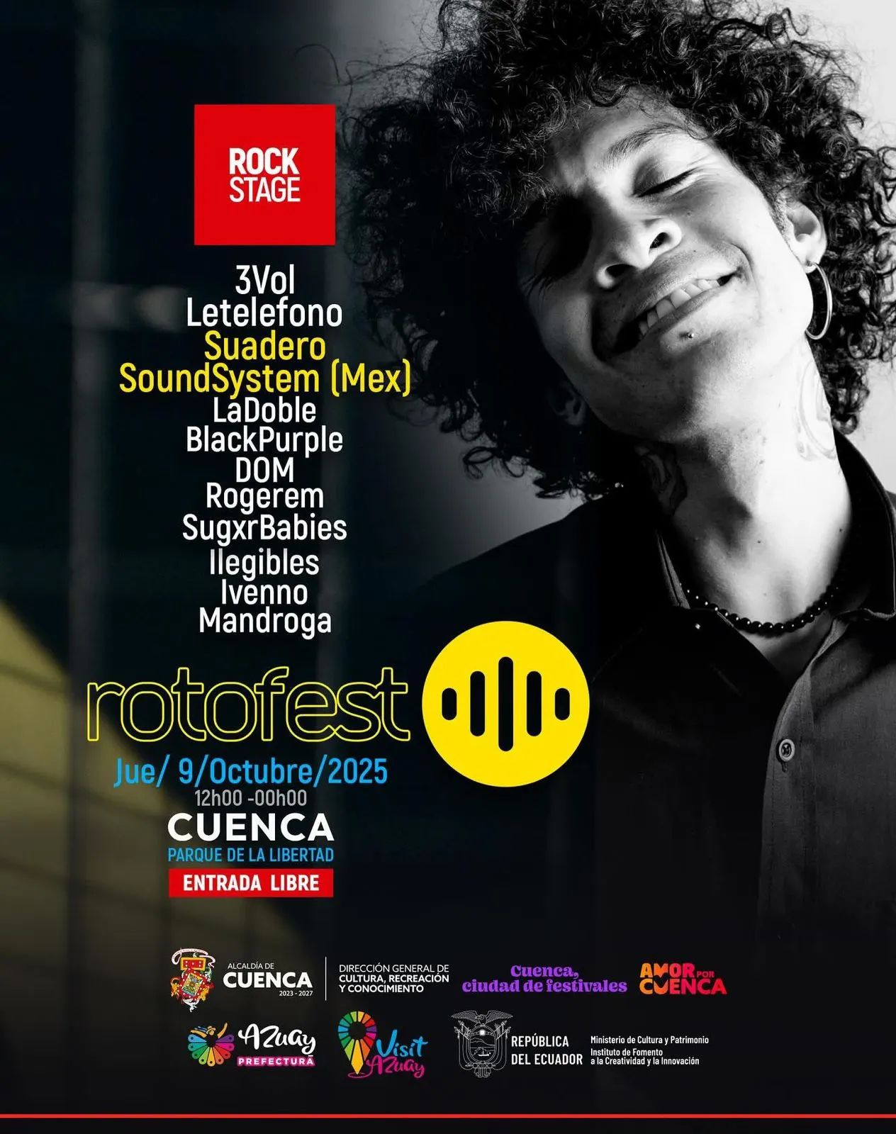 Flyer de Rotofest