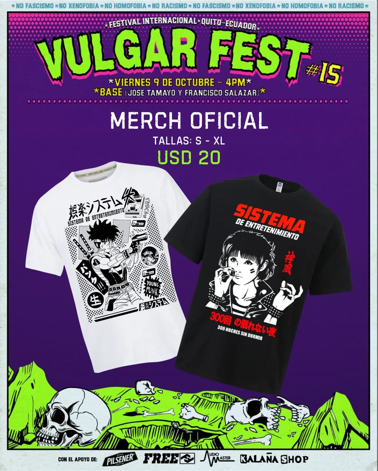 Meet and Greet Vulgar Fest 2026 en Rabiatto