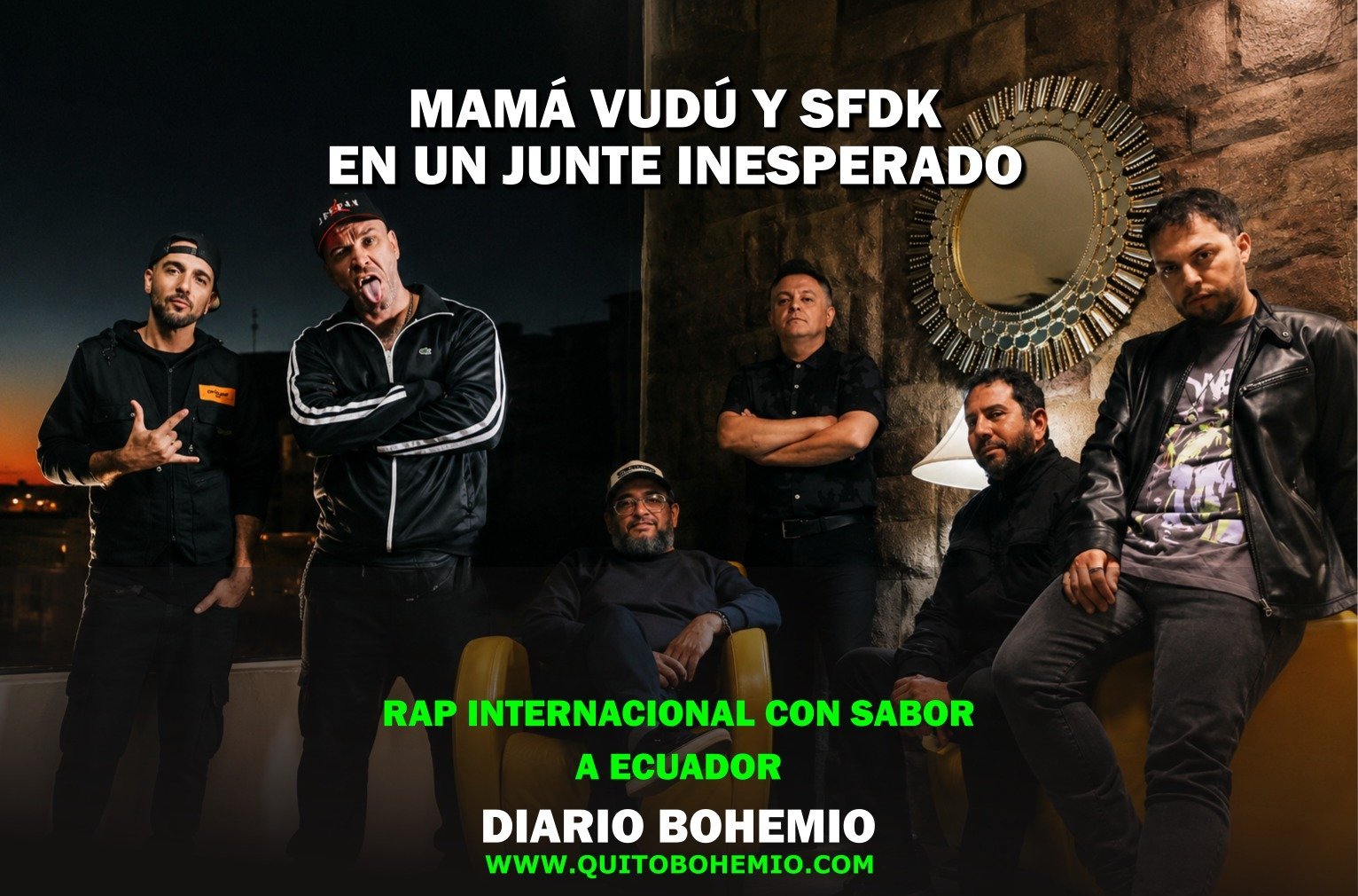 Mamá Vudú y SFDK, Rap con Sabor a Ecuador.