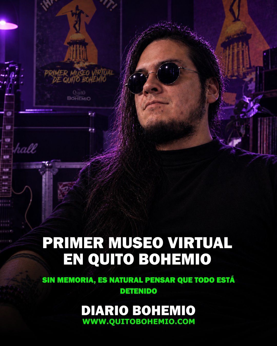 El primer museo virtual de Quito Bohemio.