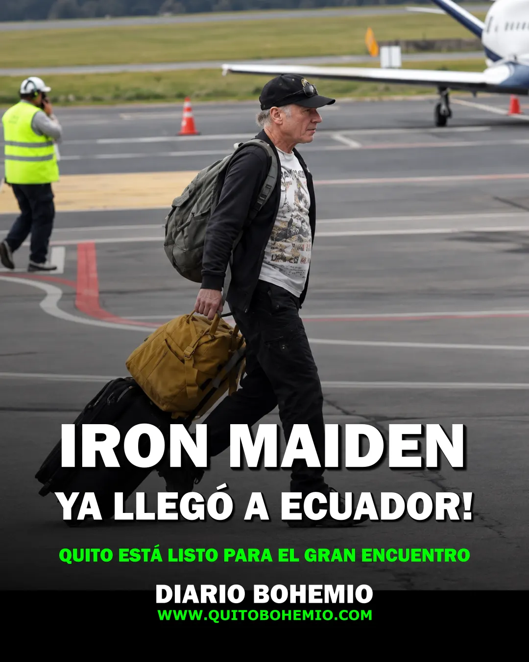 Iron Maiden llegó a Quito! 2026